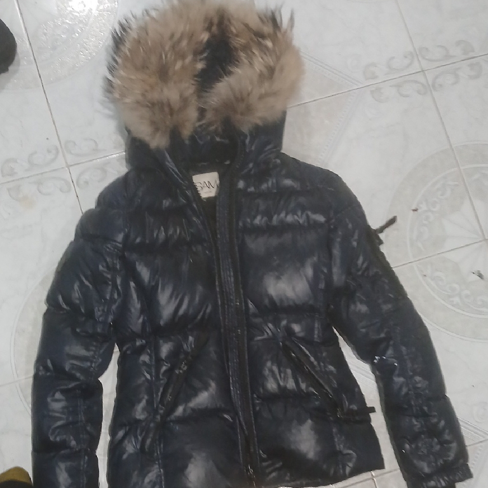 SAM Navy Blue Puffer Jacket
